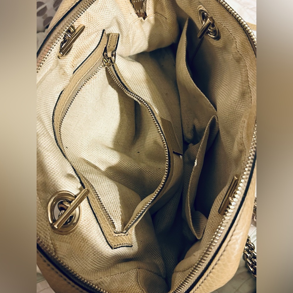 Gucci tan/taupe soho bag - Picture 7 of 14